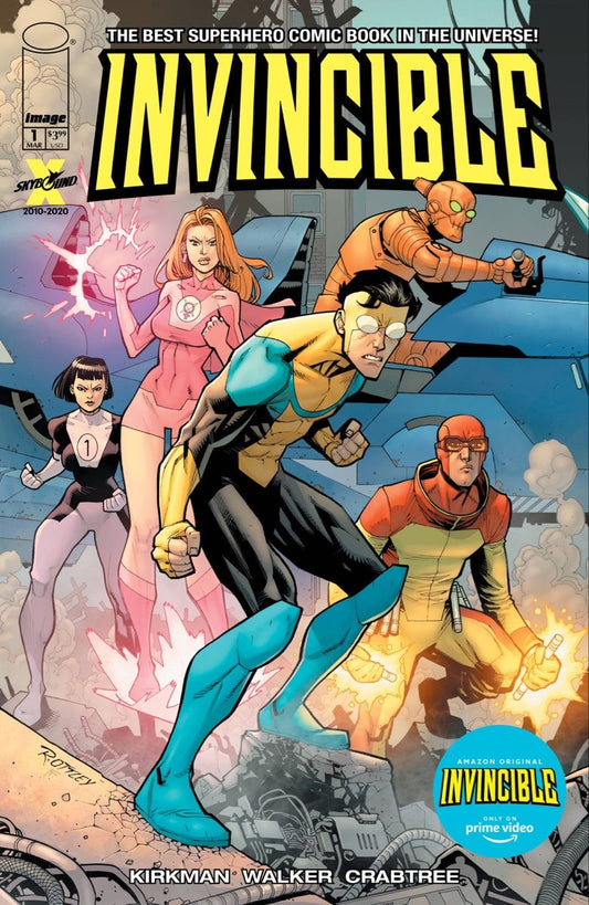 Invincible Full Cast Comic Cover Poster Print | Premium Wall Art
