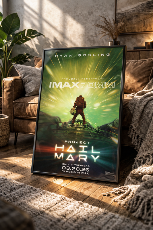 Project Hail Mary Movie Poster Print | Premium Wall Art