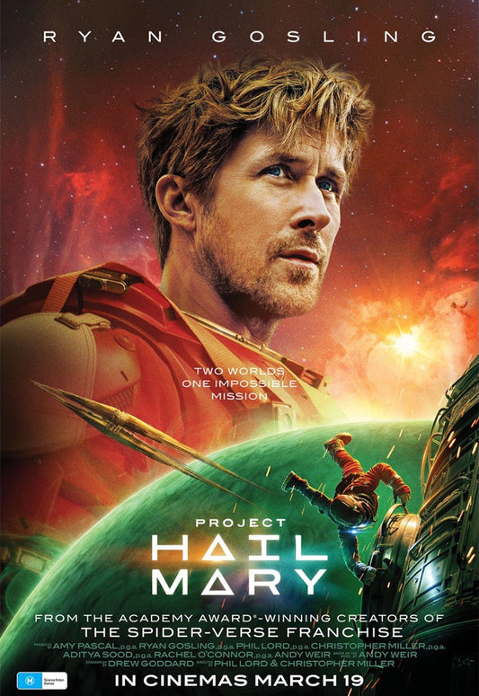 Project Hail Mary Movie Poster Print | Premium Wall Art