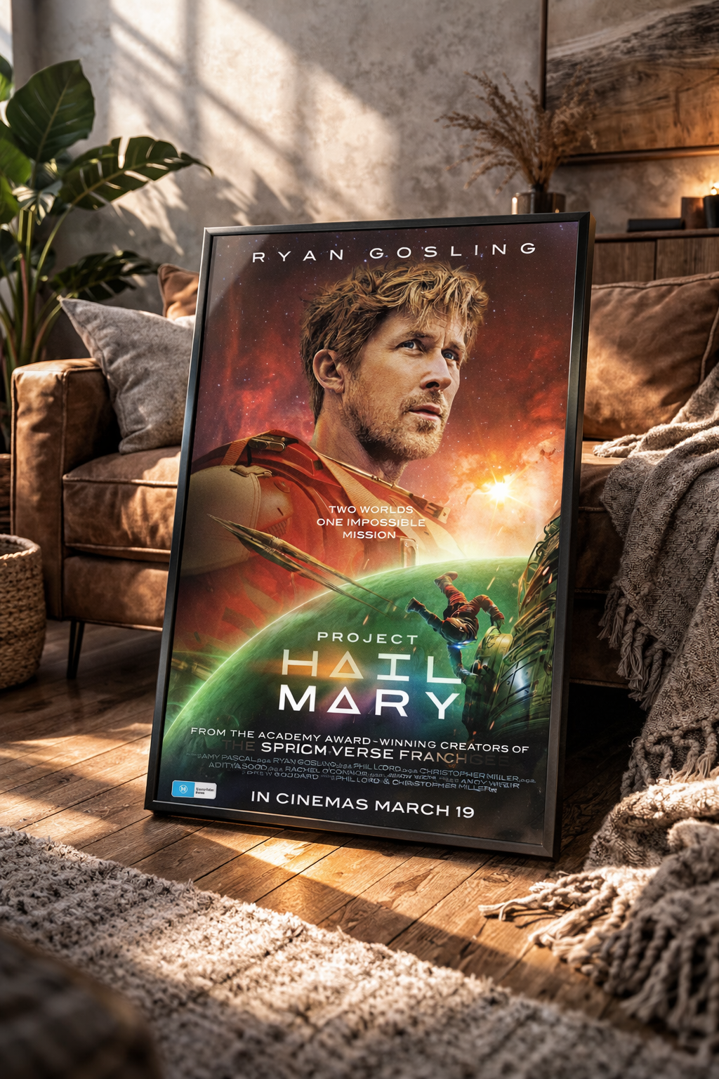 Project Hail Mary Movie Poster Print | Premium Wall Art