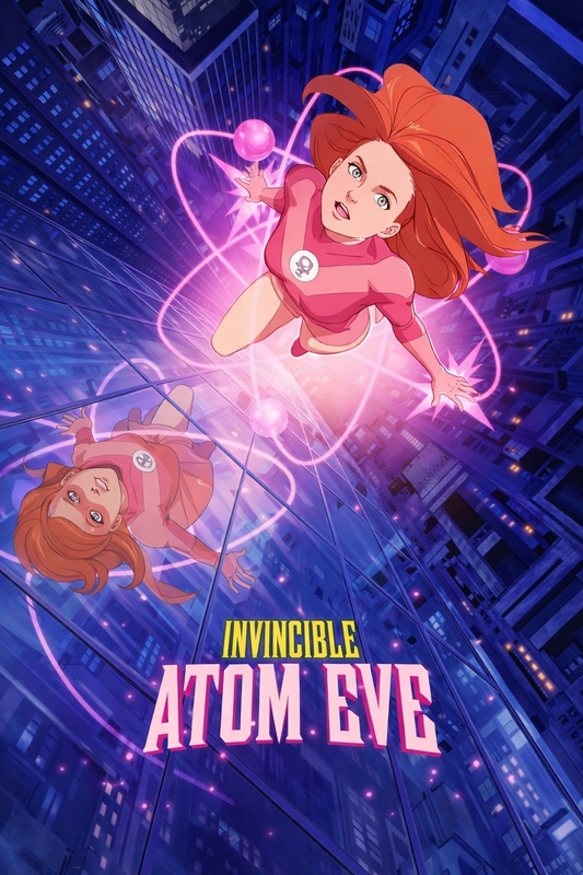 Invincible Atom Eve Animated Special Poster Print | Premium Wall Art