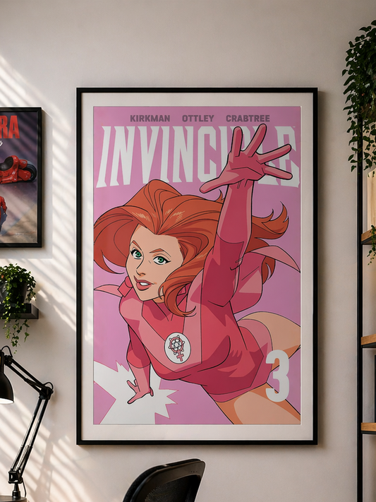 Invincible Atom Eve Poster Print | Premium Wall Art