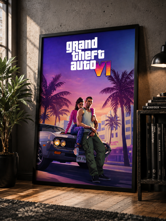GTA 6 Poster Print | Premium Wall Art