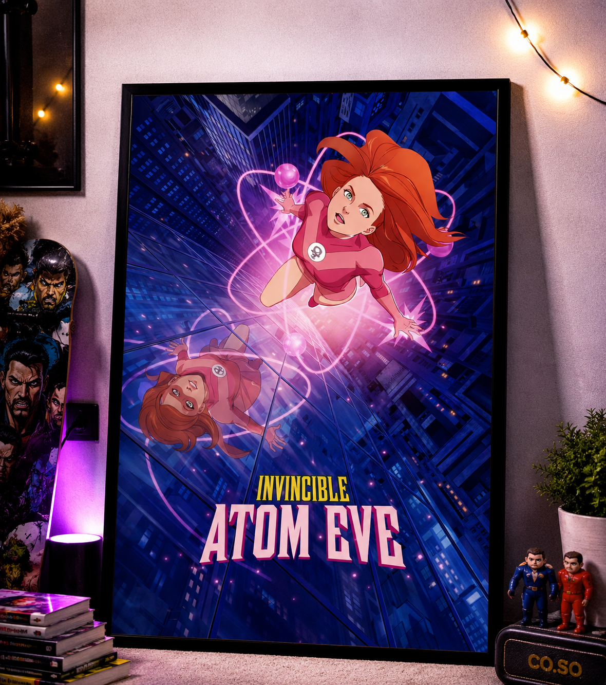 Invincible Atom Eve Animated Special Poster Print | Premium Wall Art