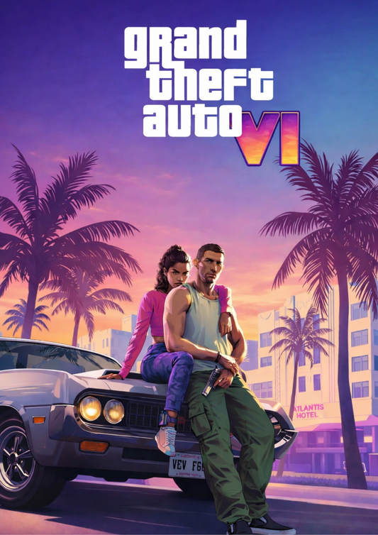 GTA 6 Poster Print | Premium Wall Art